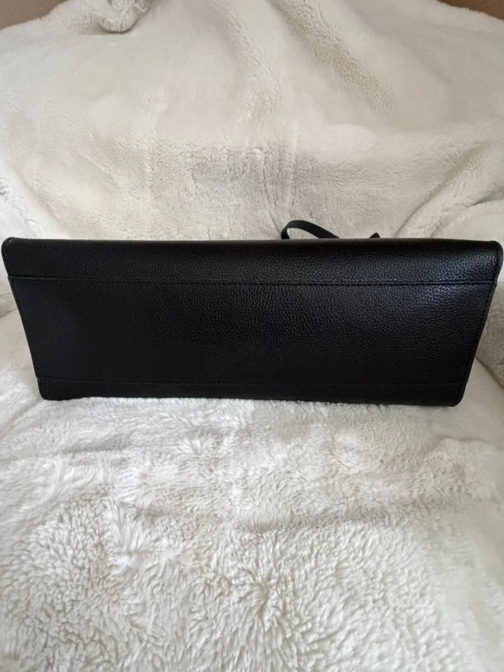 Marc Jacobs The Grind Black Leather Tote Shoulder Bag